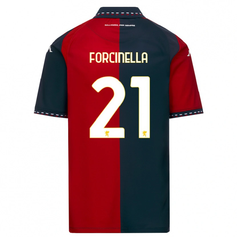 Danxen Herren Camilla Forcinella #21 Rot Schwarz Weiß Heimtrikot Trikot 2026/27 T-Shirt Österreich