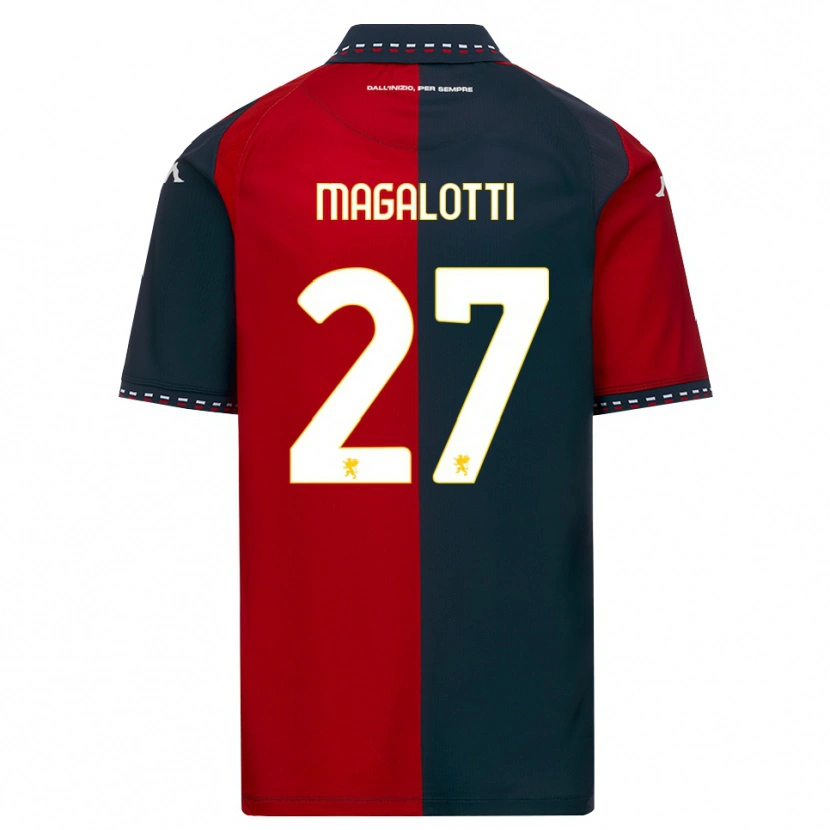 Danxen Herren Gabriele Magalotti #27 Rot Schwarz Weiß Heimtrikot Trikot 2026/27 T-Shirt Österreich