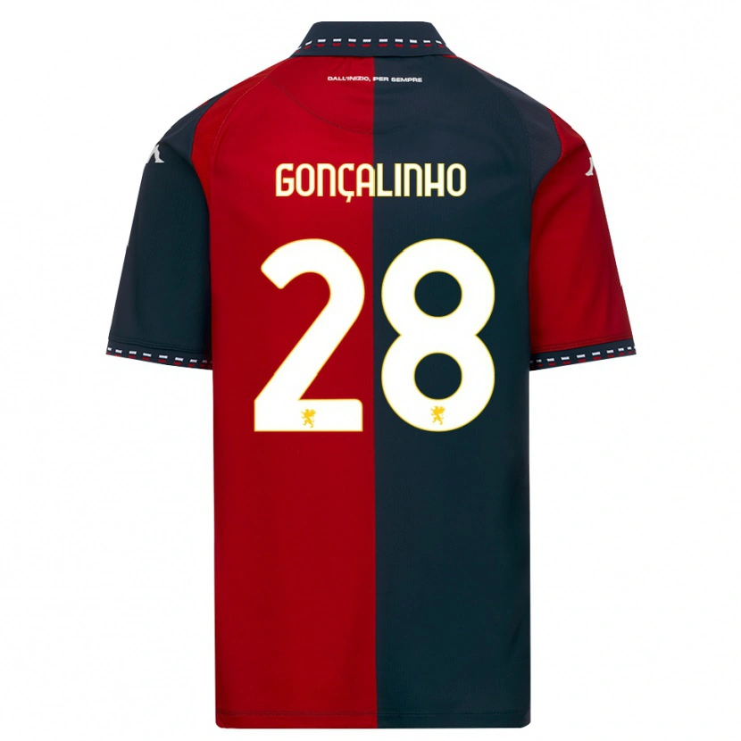 Danxen Herren João Gonçalinho #28 Rot Schwarz Weiß Heimtrikot Trikot 2026/27 T-Shirt Österreich