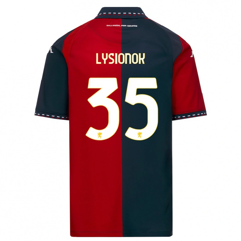 Danxen Herren Ernestas Lysionok #35 Rot Schwarz Weiß Heimtrikot Trikot 2026/27 T-Shirt Österreich