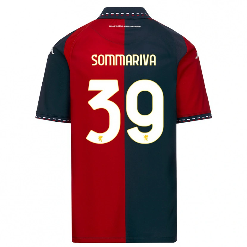 Danxen Herren Daniele Sommariva #39 Rot Schwarz Weiß Heimtrikot Trikot 2026/27 T-Shirt Österreich