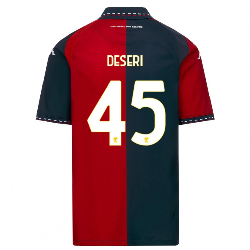 Danxen Herren Gracien Deseri #45 Rot Schwarz Weiß Heimtrikot Trikot 2026/27 T-Shirt Österreich
