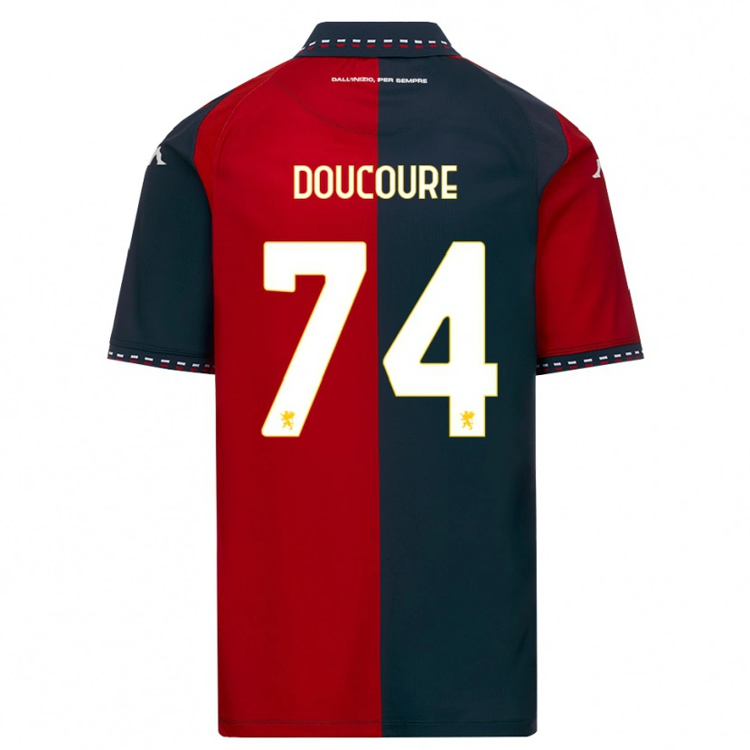 Danxen Herren Mamedi Doucouré #74 Rot Schwarz Weiß Heimtrikot Trikot 2026/27 T-Shirt Österreich