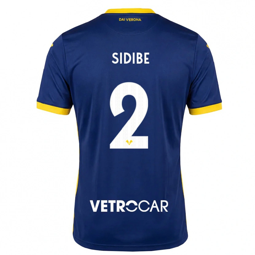 Danxen Herren Amoro Sidibe #2 Königsblau Gelb Weiß Heimtrikot Trikot 2026/27 T-Shirt Österreich