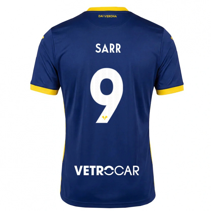 Danxen Herren Amin Sarr #9 Königsblau Gelb Weiß Heimtrikot Trikot 2026/27 T-Shirt Österreich