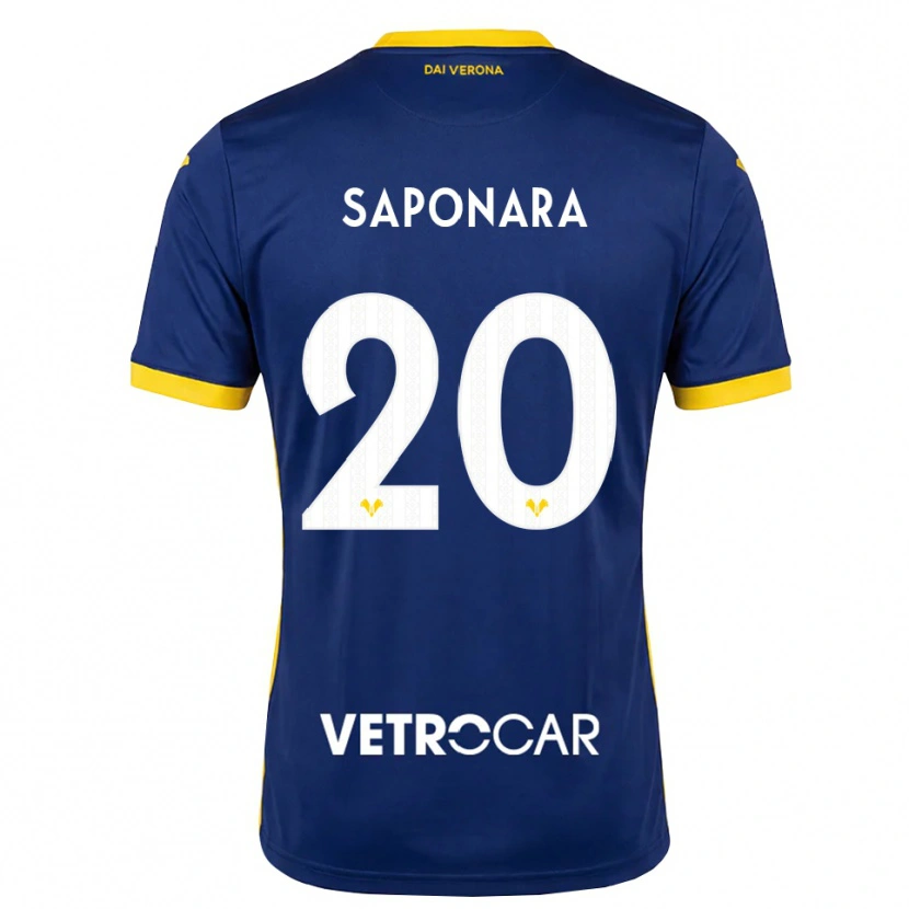 Danxen Herren Riccardo Saponara #20 Königsblau Gelb Weiß Heimtrikot Trikot 2026/27 T-Shirt Österreich
