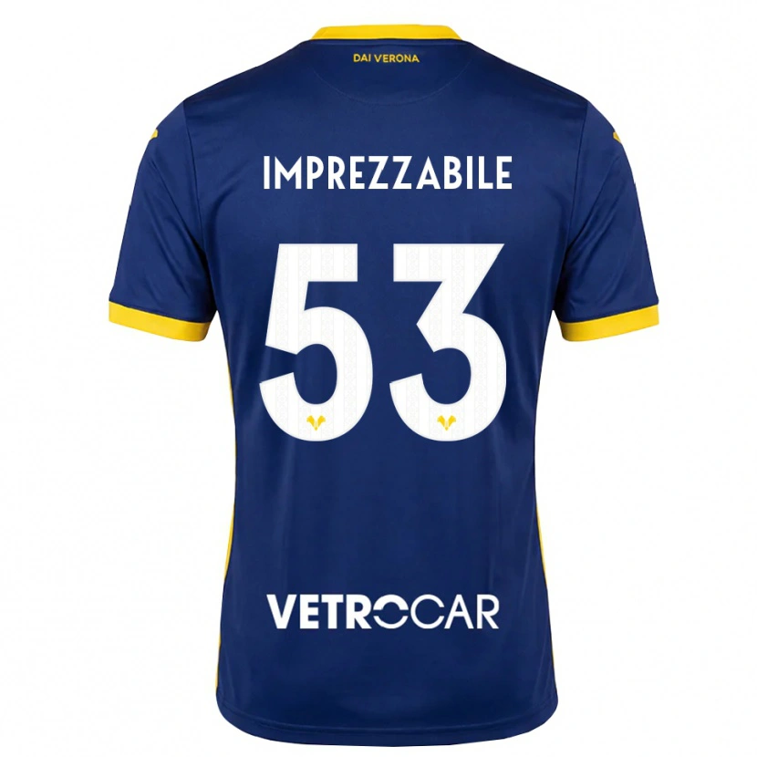Danxen Herren Francesca Imprezzabile #53 Königsblau Gelb Weiß Heimtrikot Trikot 2026/27 T-Shirt Österreich