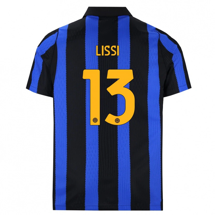 Danxen Herren Thomas Lissi #13 Schwarz Blau Gelb Heimtrikot Trikot 2026/27 T-Shirt Österreich