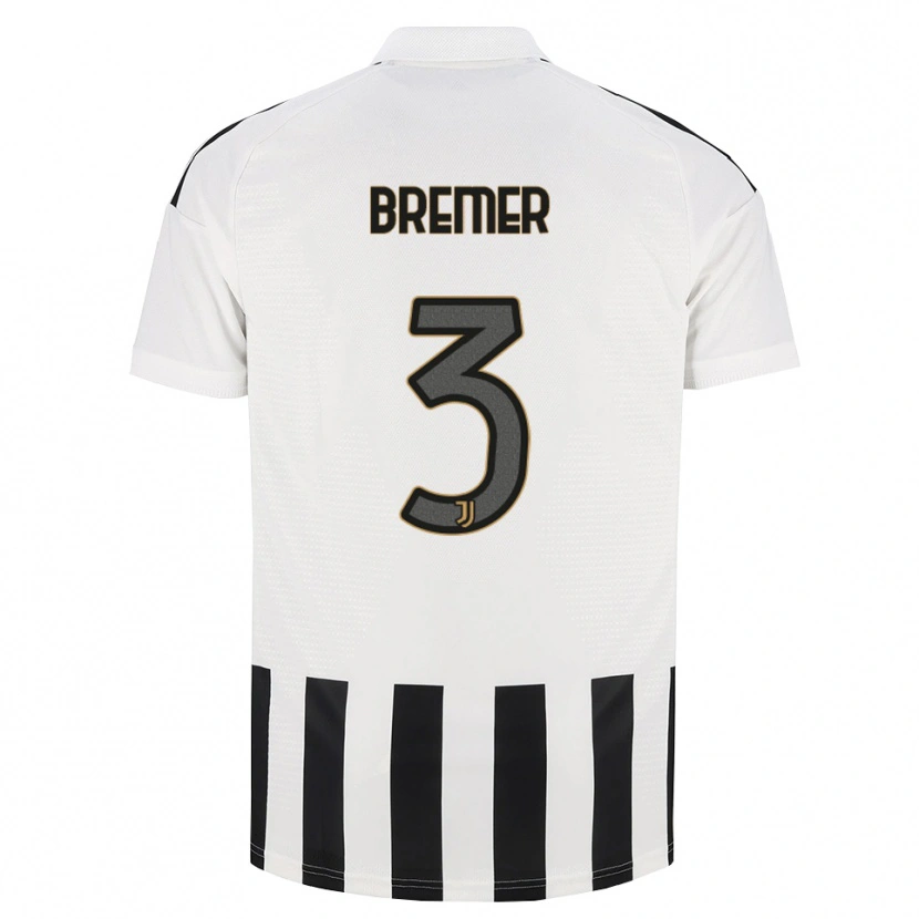 Danxen Herren Gleison Bremer Silva Nascimento #3 Schwarz Weiß Braun Heimtrikot Trikot 2026/27 T-Shirt Österreich