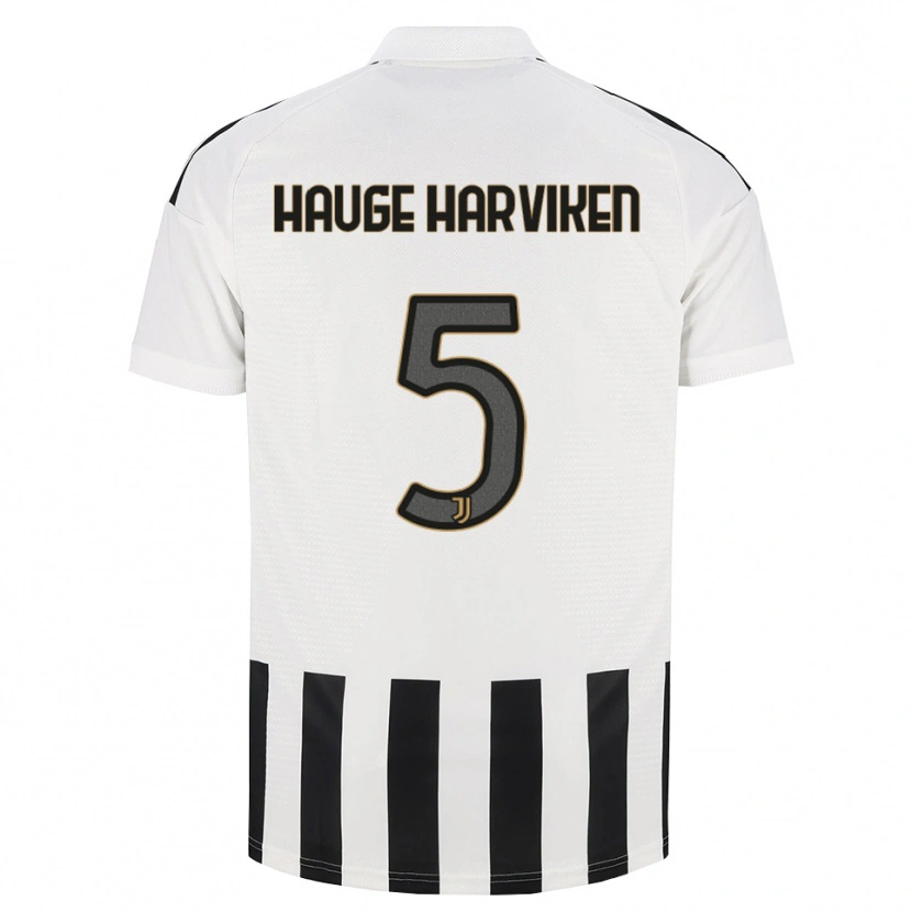 Danxen Herren Mathilde Hauge Harviken #5 Schwarz Weiß Braun Heimtrikot Trikot 2026/27 T-Shirt Österreich