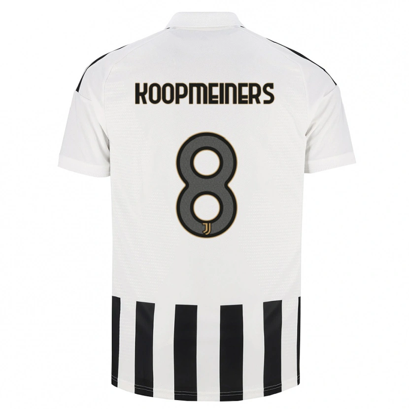 Danxen Herren Teun Koopmeiners #8 Schwarz Weiß Braun Heimtrikot Trikot 2026/27 T-Shirt Österreich