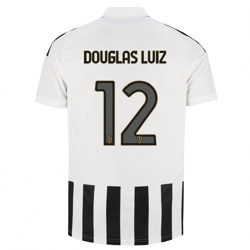 Danxen Herren Douglas Luiz #12 Schwarz Weiß Braun Heimtrikot Trikot 2026/27 T-Shirt Österreich