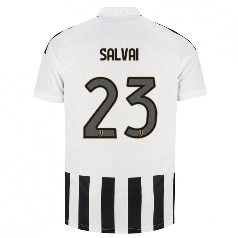 Danxen Herren Cecilia Salvai #23 Schwarz Weiß Braun Heimtrikot Trikot 2026/27 T-Shirt Österreich