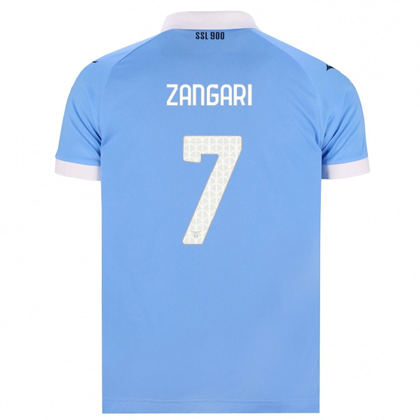 Danxen Herren Vincenzo Zangari #7 Hellblau Schwarz Weiß Heimtrikot Trikot 2026/27 T-Shirt Österreich