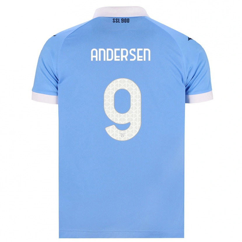 Danxen Herren Signe Holt Andersen #9 Hellblau Schwarz Weiß Heimtrikot Trikot 2026/27 T-Shirt Österreich
