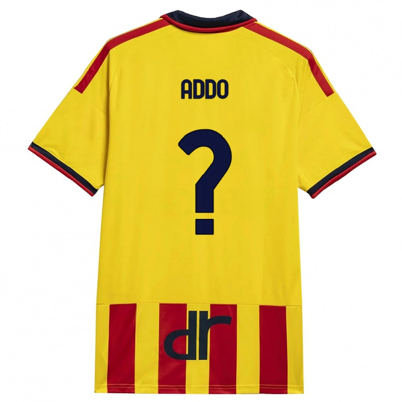 Danxen Herren Vernon Addo #0 Gelb Rot Heimtrikot Trikot 2026/27 T-Shirt Österreich