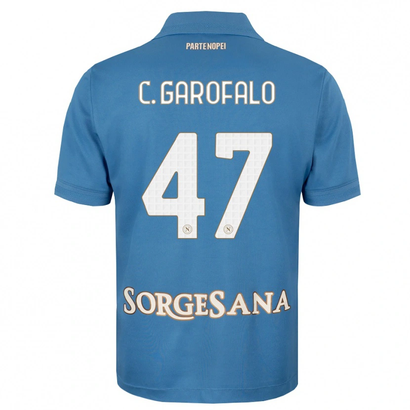 Danxen Herren Christian Garofalo #47 Nebelblau Weiß Heimtrikot Trikot 2026/27 T-Shirt Österreich