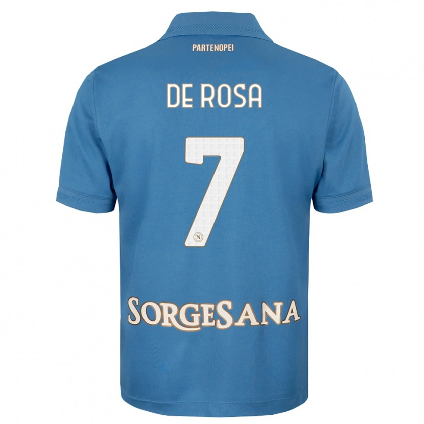 Danxen Herren Vincenzo De Rosa #7 Nebelblau Weiß Heimtrikot Trikot 2026/27 T-Shirt Österreich