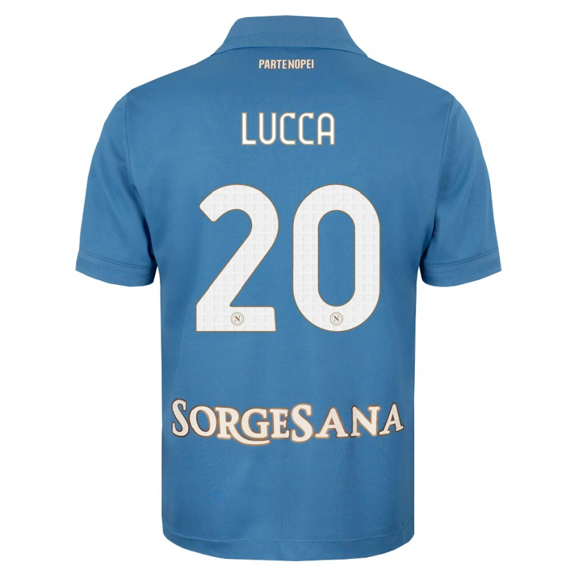 Danxen Herren Lorenzo Lucca #20 Nebelblau Weiß Heimtrikot Trikot 2026/27 T-Shirt Österreich