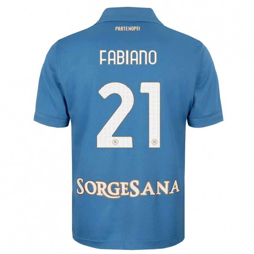 Danxen Herren Francesca Fabiano #21 Nebelblau Weiß Heimtrikot Trikot 2026/27 T-Shirt Österreich
