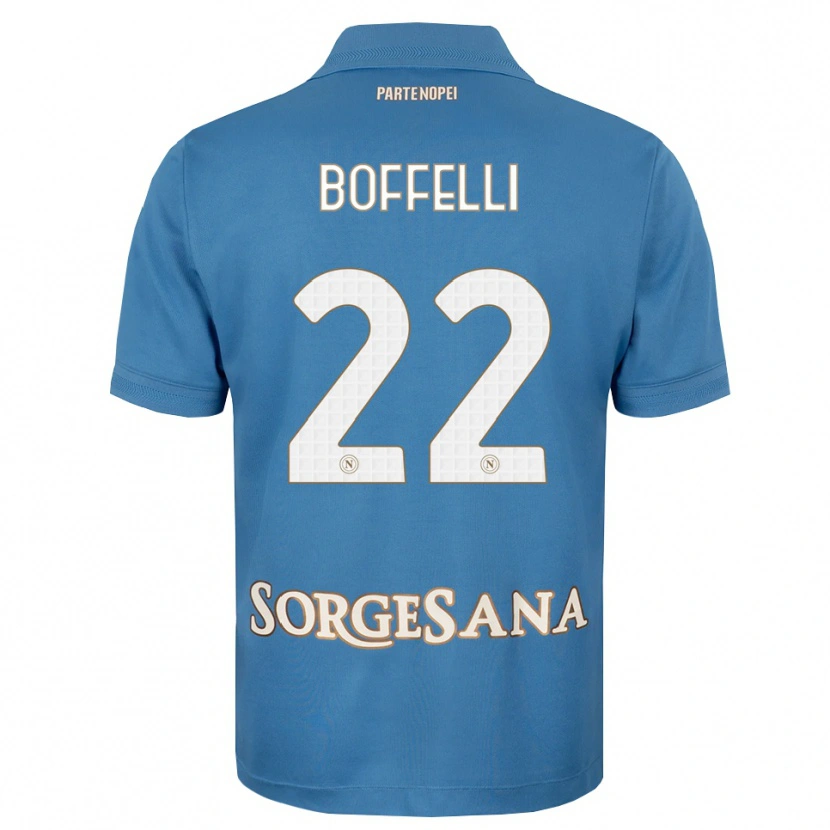 Danxen Herren Valerio Boffelli #22 Nebelblau Weiß Heimtrikot Trikot 2026/27 T-Shirt Österreich