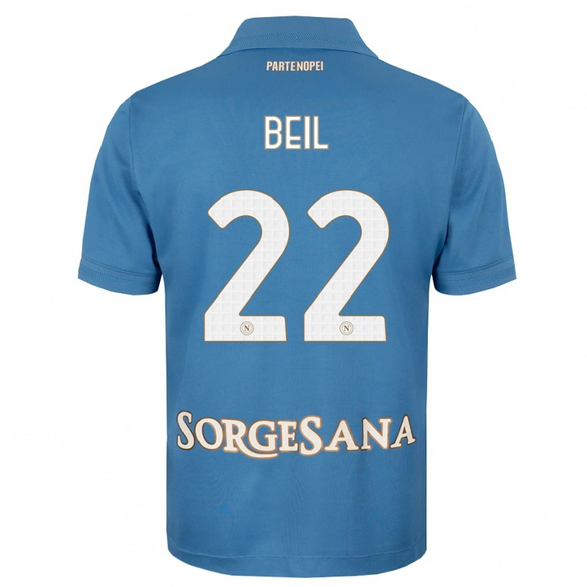 Danxen Herren Vivien Beil #22 Nebelblau Weiß Heimtrikot Trikot 2026/27 T-Shirt Österreich