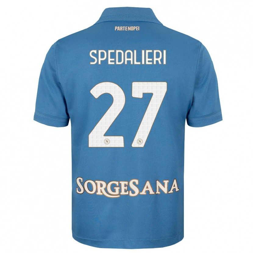 Danxen Herren Johnatan Andrea Spedalieri #27 Nebelblau Weiß Heimtrikot Trikot 2026/27 T-Shirt Österreich