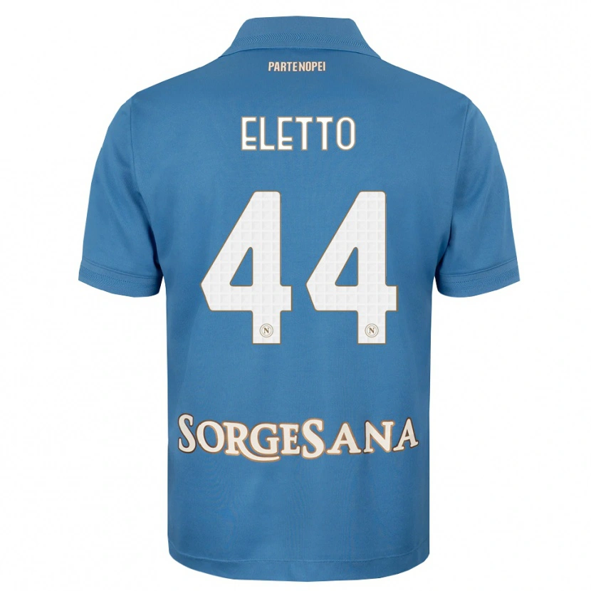 Danxen Herren Francesco Eletto #44 Nebelblau Weiß Heimtrikot Trikot 2026/27 T-Shirt Österreich