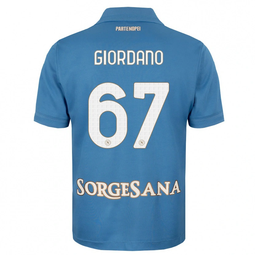 Danxen Herren Michela Giordano #67 Nebelblau Weiß Heimtrikot Trikot 2026/27 T-Shirt Österreich