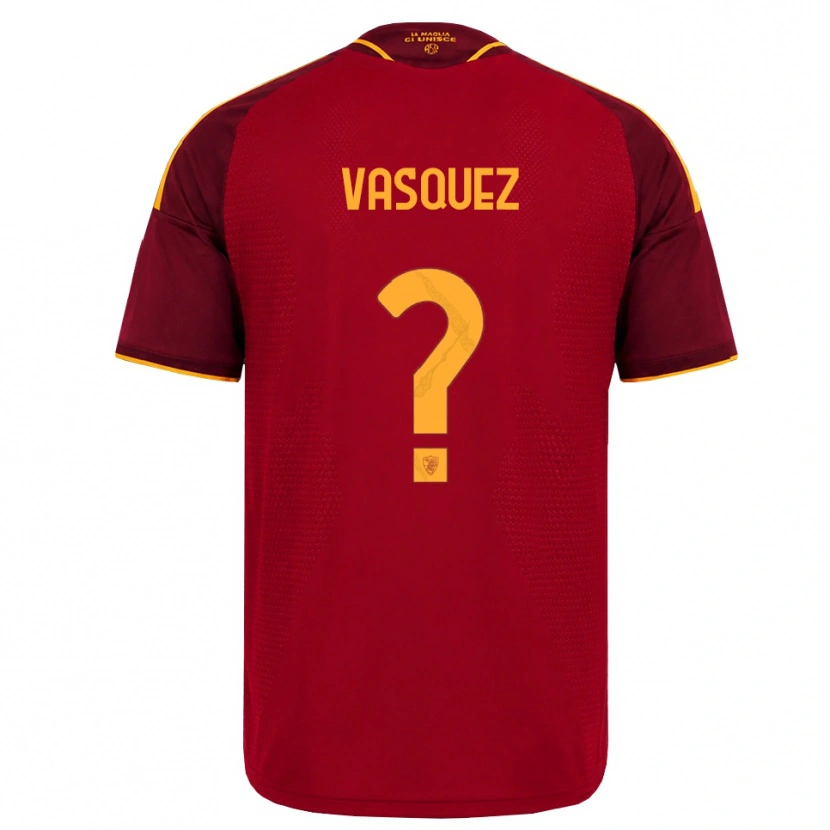 Danxen Herren Devis Vásquez #0 Rot Gold Gelb Heimtrikot Trikot 2026/27 T-Shirt Österreich