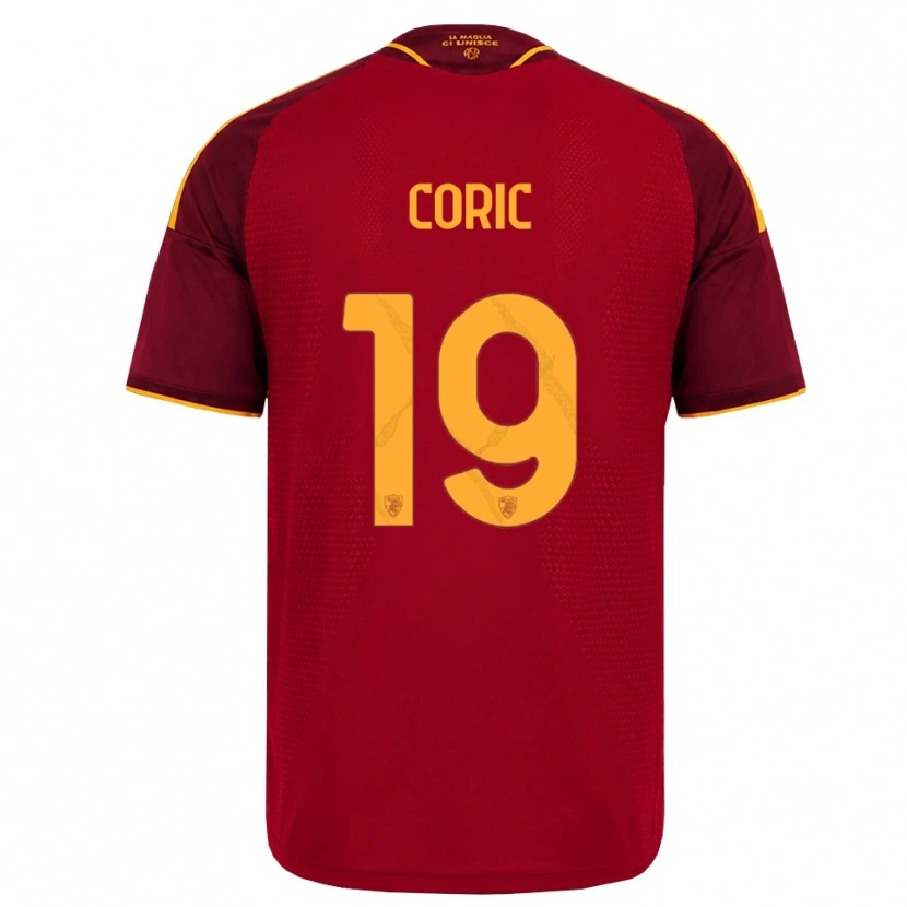 Danxen Herren Ante Coric #19 Rot Gold Gelb Heimtrikot Trikot 2026/27 T-Shirt Österreich