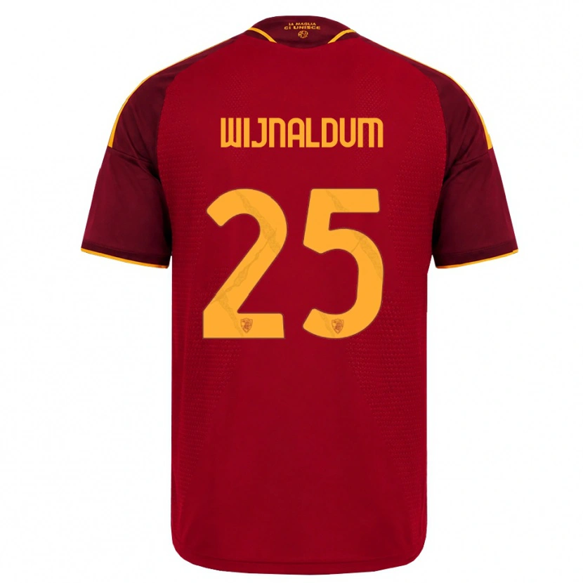 Danxen Herren Georginio Wijnaldum #25 Rot Gold Gelb Heimtrikot Trikot 2026/27 T-Shirt Österreich