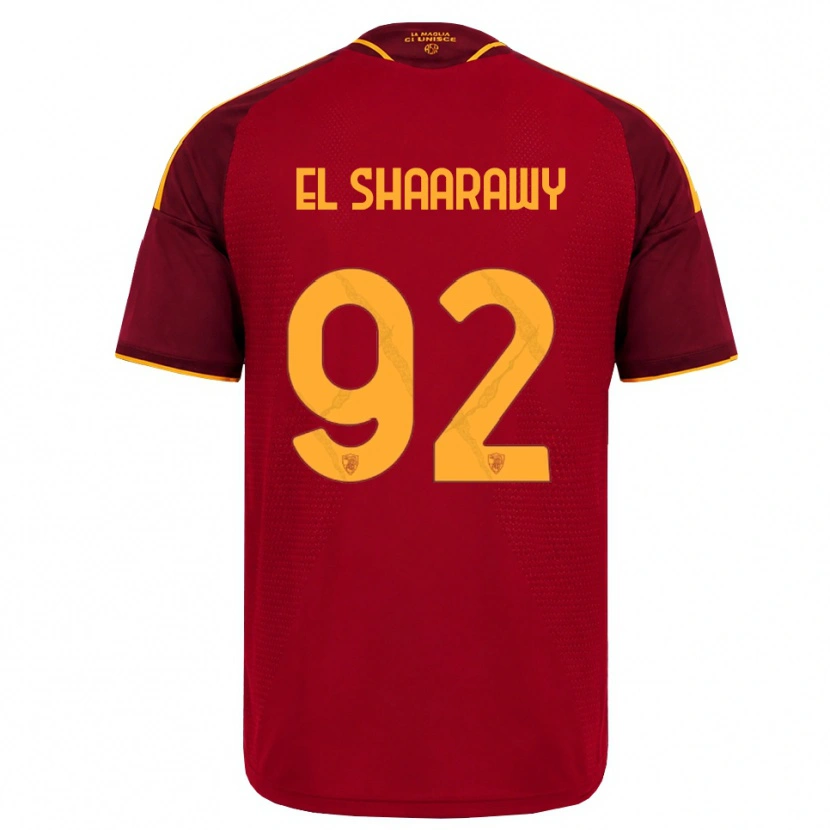 Danxen Herren Stephan El Shaarawy #92 Rot Gold Gelb Heimtrikot Trikot 2026/27 T-Shirt Österreich