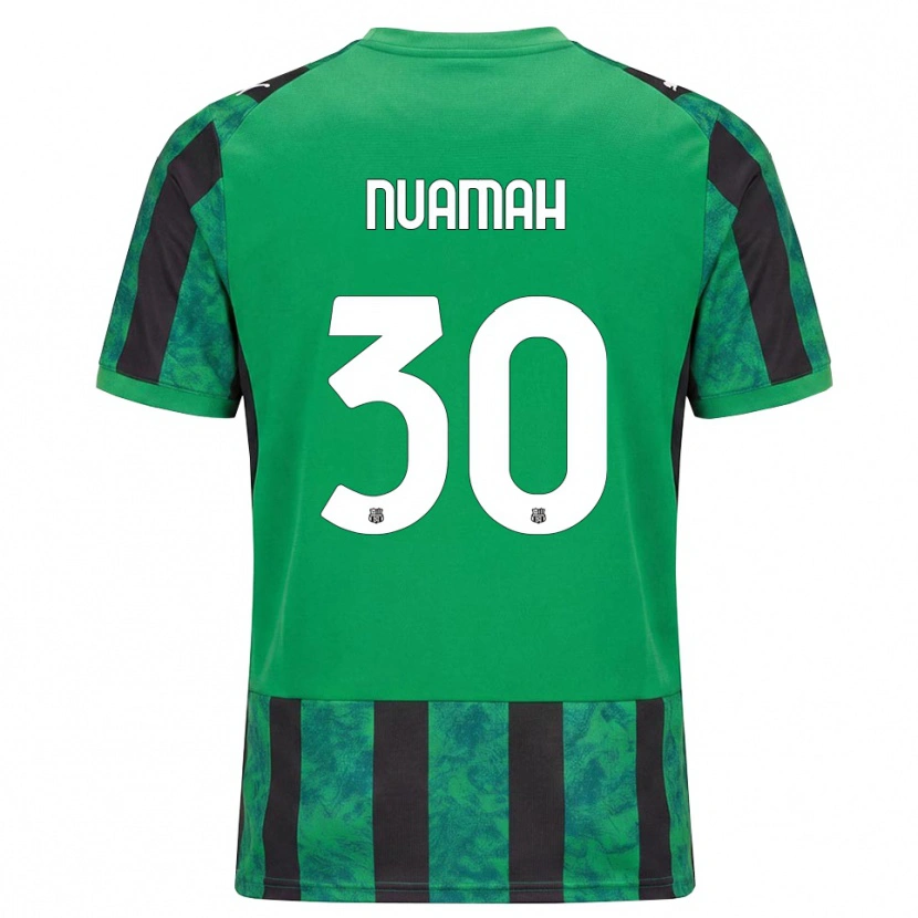 Danxen Herren Patrick Nuamah #30 Grün Schwarz Weiß Heimtrikot Trikot 2026/27 T-Shirt Österreich