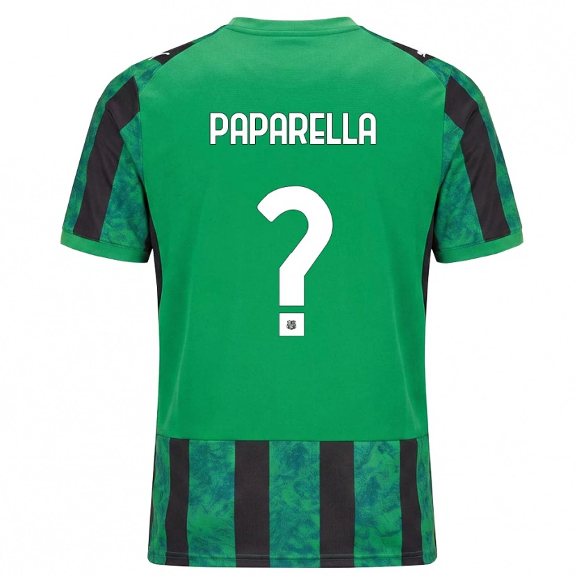 Danxen Herren Gioele Paparella #0 Grün Schwarz Weiß Heimtrikot Trikot 2026/27 T-Shirt Österreich
