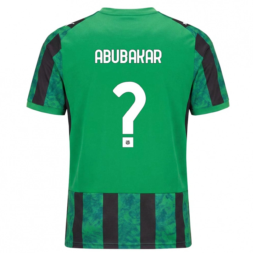 Danxen Herren Salim Abubakar #0 Grün Schwarz Weiß Heimtrikot Trikot 2026/27 T-Shirt Österreich
