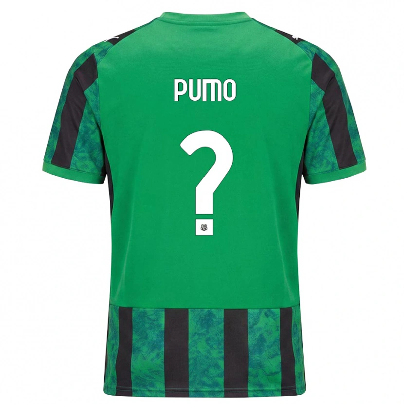 Danxen Herren Samuele Pumo #0 Grün Schwarz Weiß Heimtrikot Trikot 2026/27 T-Shirt Österreich