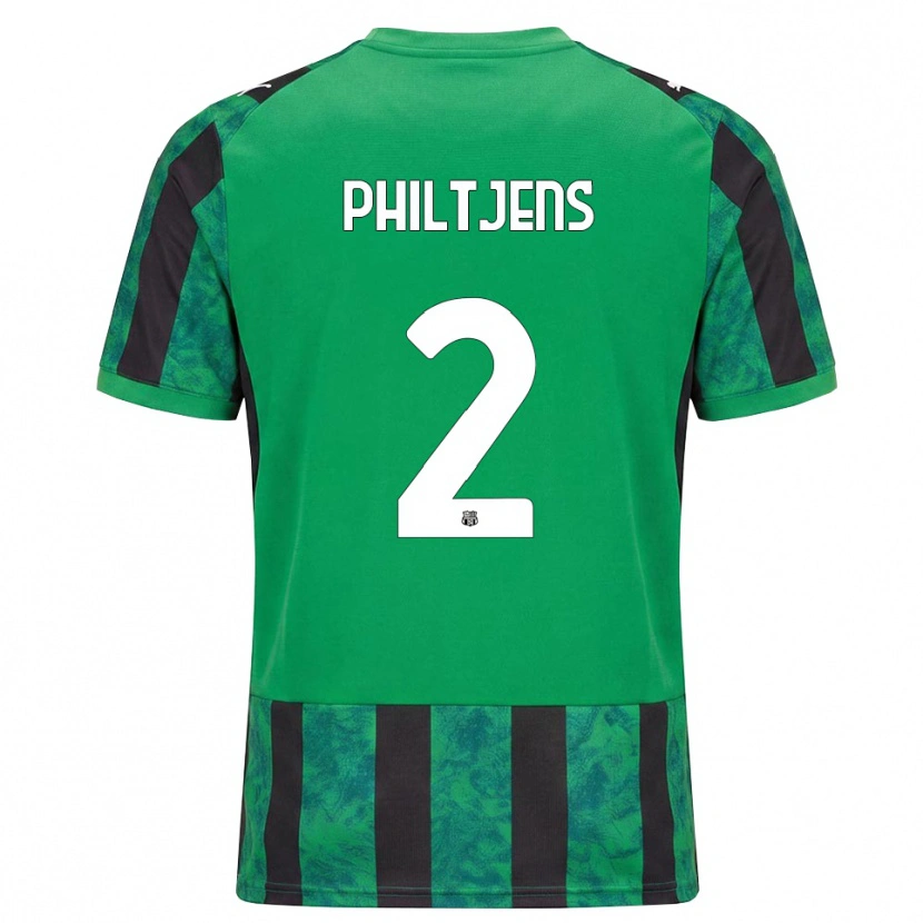 Danxen Herren Davina Philtjens #2 Grün Schwarz Weiß Heimtrikot Trikot 2026/27 T-Shirt Österreich