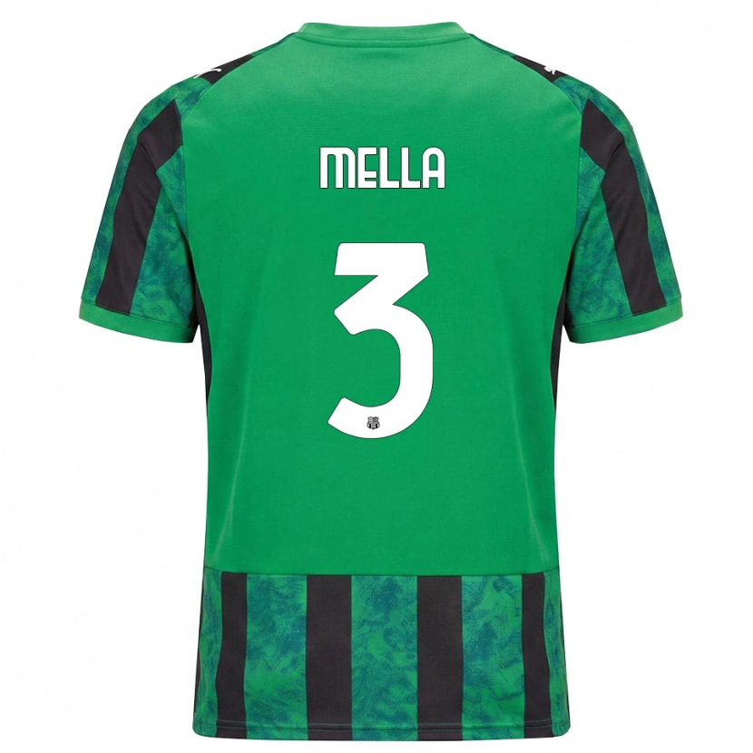 Danxen Herren Sara Mella #3 Grün Schwarz Weiß Heimtrikot Trikot 2026/27 T-Shirt Österreich