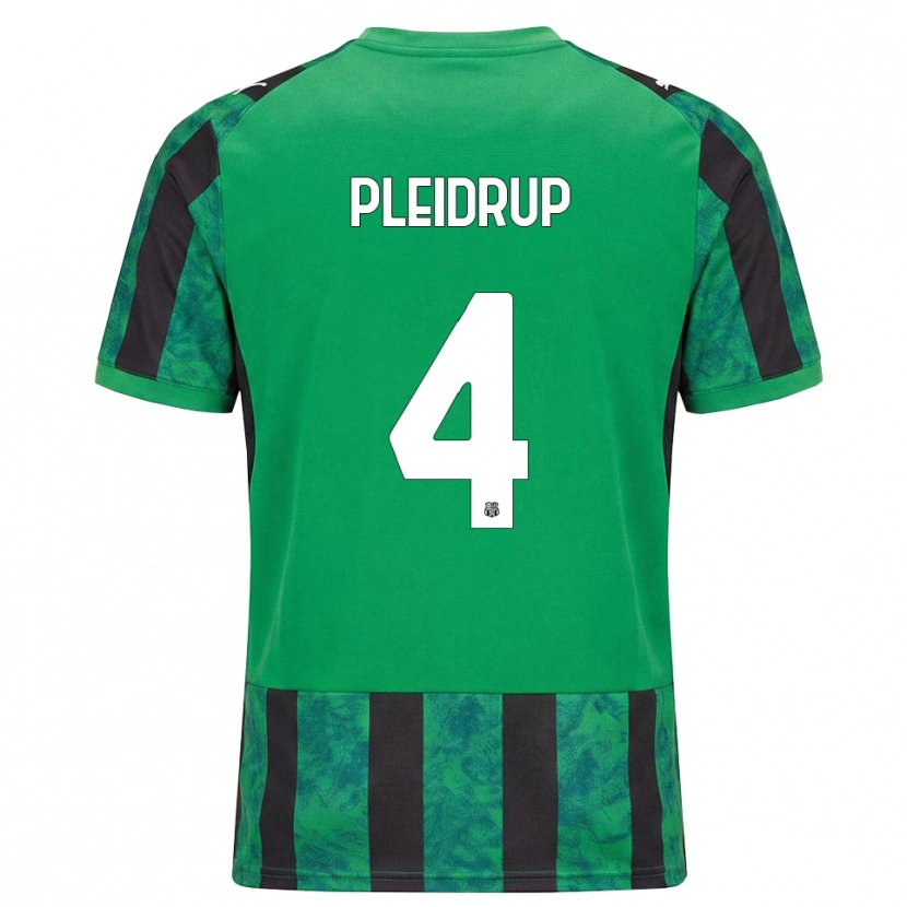 Danxen Herren Caroline Pleidrup #4 Grün Schwarz Weiß Heimtrikot Trikot 2026/27 T-Shirt Österreich