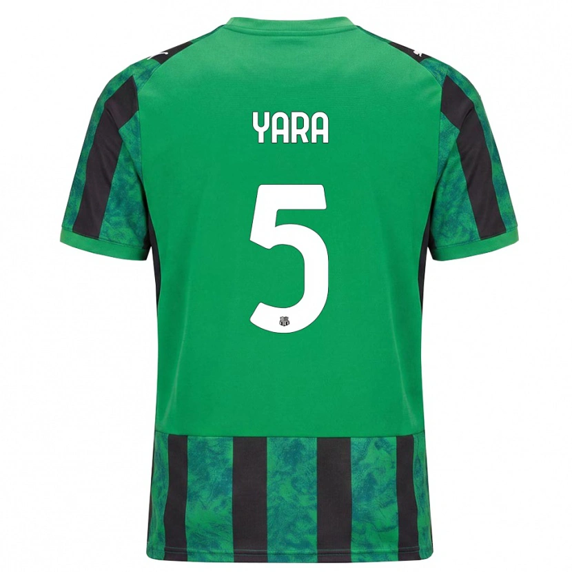 Danxen Herren Moussa Yara #5 Grün Schwarz Weiß Heimtrikot Trikot 2026/27 T-Shirt Österreich