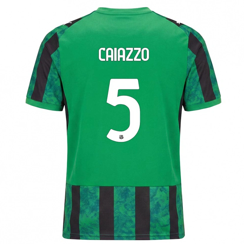 Danxen Herren Sara Caiazzo #5 Grün Schwarz Weiß Heimtrikot Trikot 2026/27 T-Shirt Österreich