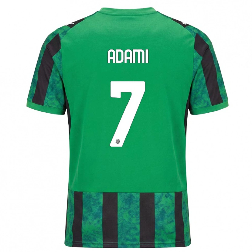 Danxen Herren Greta Adami #7 Grün Schwarz Weiß Heimtrikot Trikot 2026/27 T-Shirt Österreich