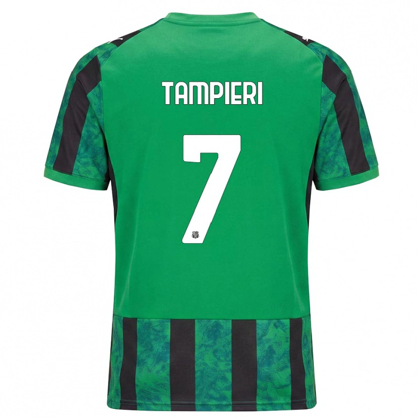 Danxen Herren Diego Tampieri #7 Grün Schwarz Weiß Heimtrikot Trikot 2026/27 T-Shirt Österreich