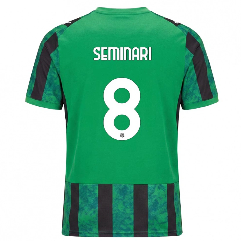 Danxen Herren Giacomo Seminari #8 Grün Schwarz Weiß Heimtrikot Trikot 2026/27 T-Shirt Österreich