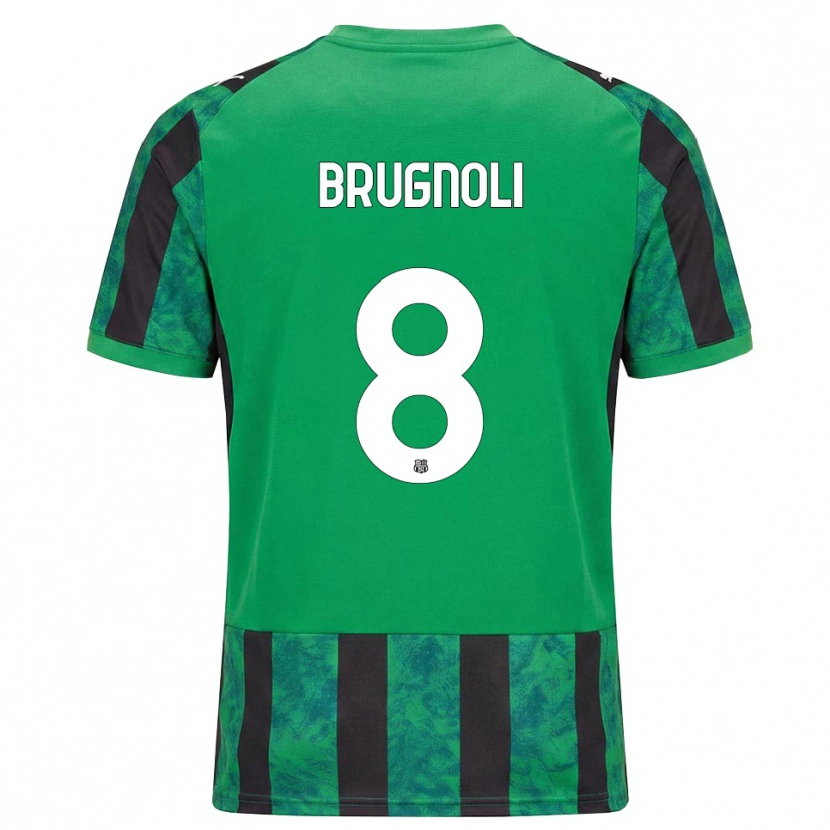 Danxen Herren Giuseppe Brugnoli #8 Grün Schwarz Weiß Heimtrikot Trikot 2026/27 T-Shirt Österreich