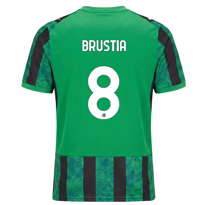 Danxen Herren Martina Brustia #8 Grün Schwarz Weiß Heimtrikot Trikot 2026/27 T-Shirt Österreich