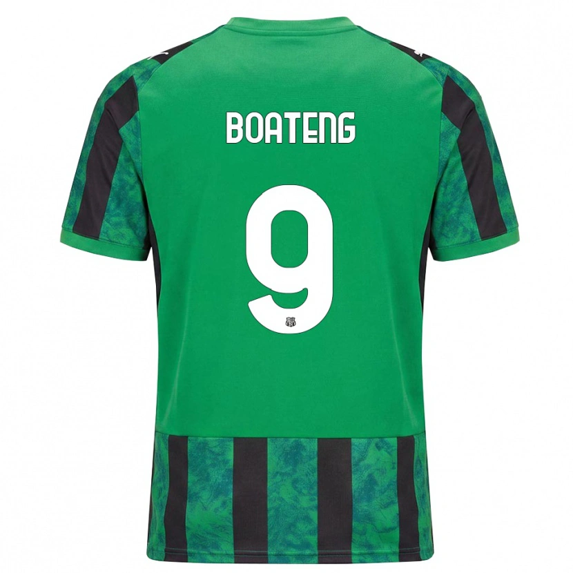 Danxen Herren Owen Boateng #9 Grün Schwarz Weiß Heimtrikot Trikot 2026/27 T-Shirt Österreich
