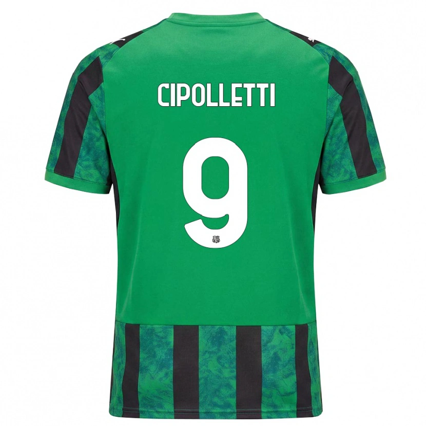 Danxen Herren Matteo Cipolletti #9 Grün Schwarz Weiß Heimtrikot Trikot 2026/27 T-Shirt Österreich