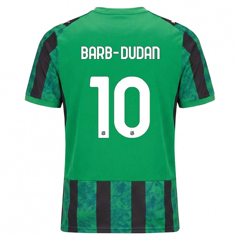 Danxen Herren Marco Barb-Dudan #10 Grün Schwarz Weiß Heimtrikot Trikot 2026/27 T-Shirt Österreich